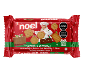 GALLETA NOCHE BUENA PLEGADIZA X200G (8353)