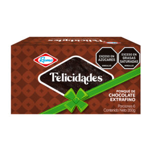PONQUE RAMO FELICIDADES CHOCOLATE X 350G (N740)
