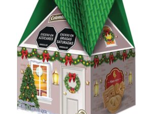 GALLETA CASITA NAVIDAD COLOMBINA X 200G (N9000140)