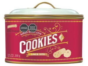 GALLETA COLOMBINA TARRO COOKIES NAVIDAD X 200G (N9000145)
