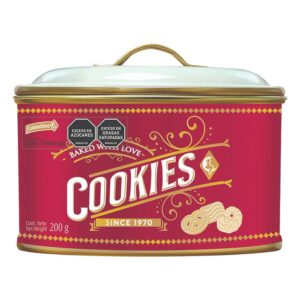GALLETA COLOMBINA TARRO COOKIES NAVIDAD X 200G (N9000145)