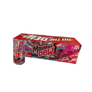 GASEOSA MOUNTAIN DEW CODE RED CHERRY 355 ML CAJA X 12UND (350)