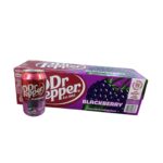 GASEOSA DR PEPPER BLACKBERRY 355ML CAJA X 12UND (360)