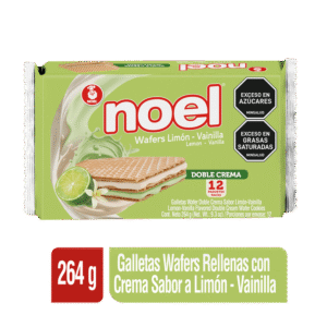 GALLETA WAFER NOEL LIMON X 12UND (10855)