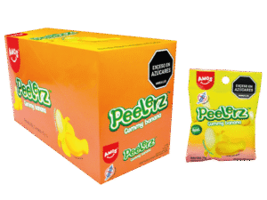 GOMAS PEELERZ BANANA 35G X 12UND (384)