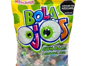 CHICLES BOLA OJO ACIDOS  X 100UND (4816)