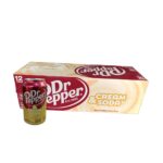 GASEOSA DR PEPPER CREAM SODA 350ML CAJA X 12 UND (380)