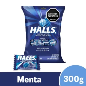 HALLS PASTILLA MENTA X 100UND (2165)