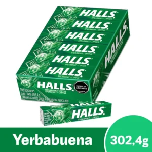 HALLS BARRA YERBABUENA X 12UND (0062)
