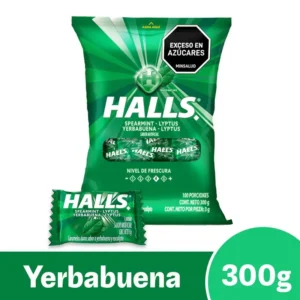 HALLS PASTILLA YERBABUENA X 100UND (0063)