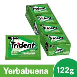 CHICLES TRIDENT YERBABUENA24X3UND (11925)