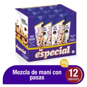 MANÍ LA ESPECIAL MIX PASAS X 12UND (N104)