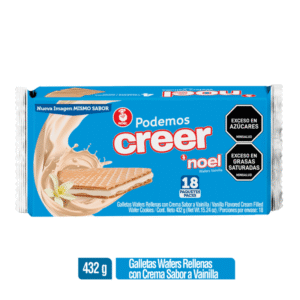 GALLETA WAFER NOEL VAINILLA X 18UND (3284)