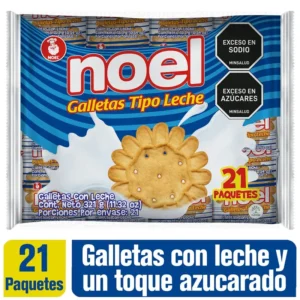 GALLETAS NOEL TIPO LECHE X 21UND (3267)