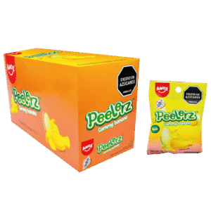 GOMAS PEELERZ BANANA 35G X 12UND (384)