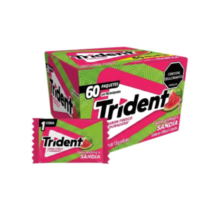 CHICLES TRIDENT SANDIA X 60UND (1216)