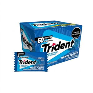 CHICLES TRIDENT MENTA X 60 UND (1206)