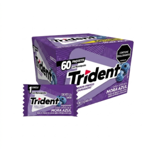 CHICLES TRIDENT MORAZUL X 60UND (1211)