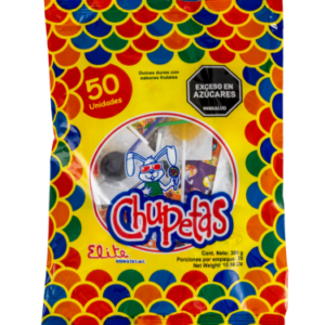 ELITE CHUPETA FRUTA X 50UND (N489)