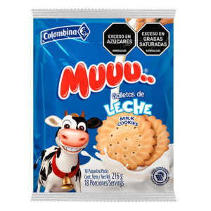 GALLETA MUU LECHE X 18UND (3262)