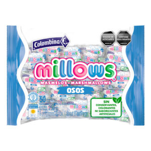 MASMELOS MILLOWS OSOS INDIVIDUAL X 50UND (3156)