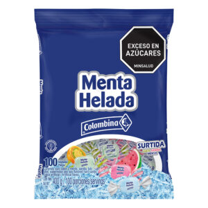 MENTA HELADA COLOMBINA SURTIDA X 100UND (2100)