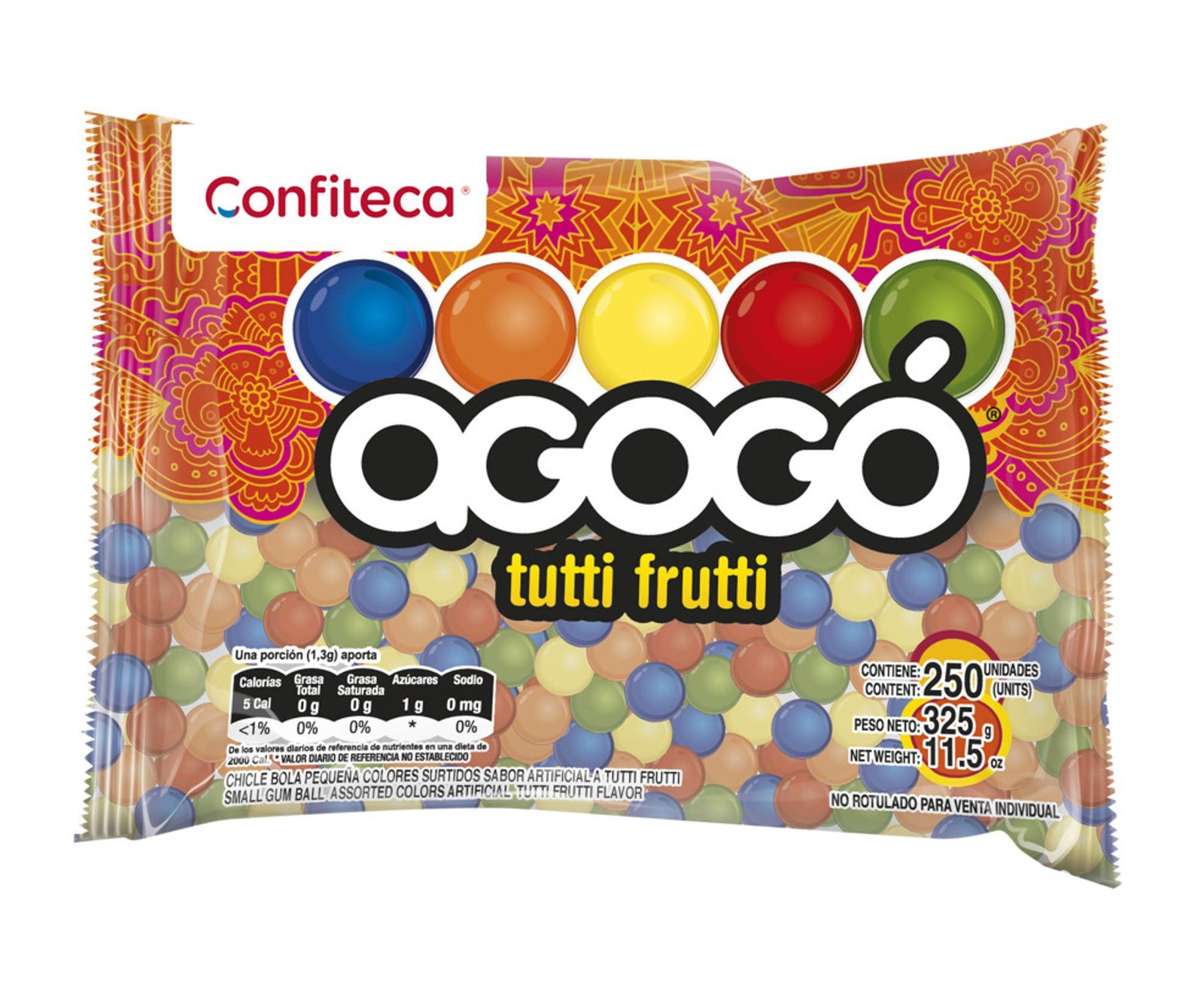 CHICLE AGOGO MINIATURA X 500UND (1167)