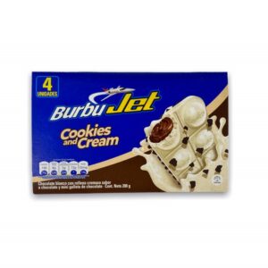 CHOCOLATINA JET BURBUJET COOKIES AND CREAM  X 4UND (12290)