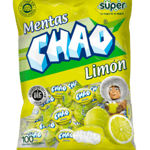 CHAO MENTA LIMON X 100UND (10384)