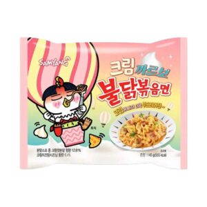RAMEN BULDAK CREMA CARBONARA  X 130 G (N90355)