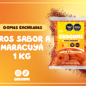 GOMAS ENCHILADAS GUDGUMI SABOR MARACUYA1KG