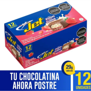 JET SABOR FRESAS CON CREMA 12UND (N4010)