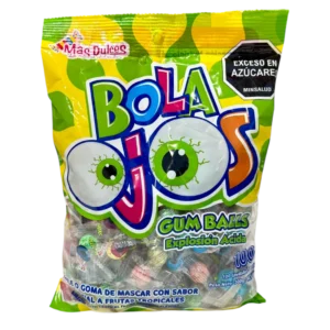 CHICLES BOLA OJO ACIDOS  X 100UND (4816)