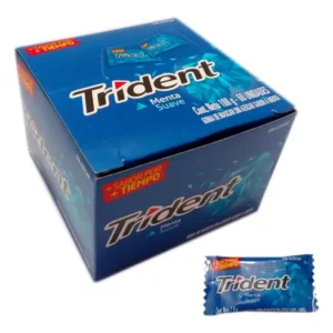 CHICLES TRIDENT MENTA X 60 UND (1206)