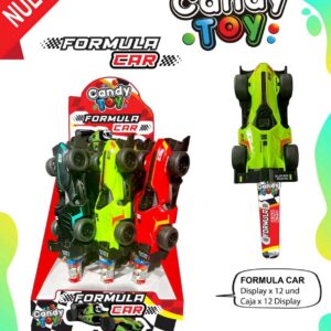 CANDY TOY FORMULA CAR X 3 UND (N42102)