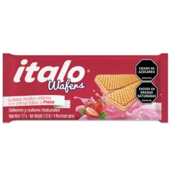 GALLETA ITALO WAFER FRESA X 117 G (3127)