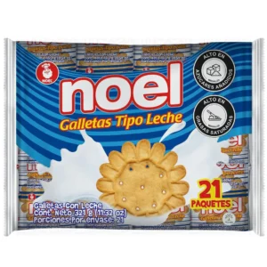 GALLETAS NOEL TIPO LECHE X 21UND (3267)