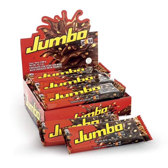 CHOCOLATINA JUMBO MANI GRANDE X 12UND (1382)