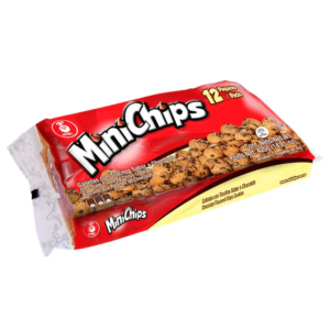 GALLETAS MINICHIPS CHISPAS DE CHOCOLATE X 12UND (3167)