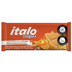 GALLETA ITALO WAFER NARANJA X 117 G (3147)
