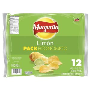 PAPAS MARGARITA LIMÓN X 12UND (N358)