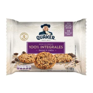 GALLETA QUAKER PASAS Y CHIA X 6UND (3210)