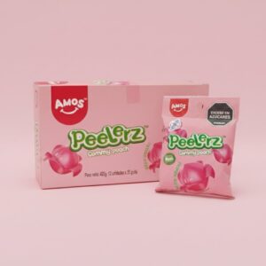 GOMAS PEELERZ DURAZNO 35G X 12UND (340)