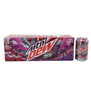 GASEOSA MOUNTAIN DEW CODE RED CHERRY 355ML CAJA X 12UND (366)