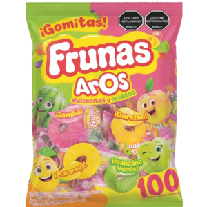 GOMAS FRUNA AROS X 100UND (N1236)