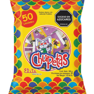 ELITE CHUPETA FRUTA X 50UND (N489)