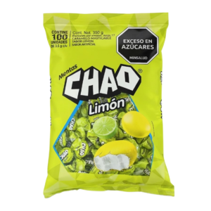 CHAO MENTA LIMON X 100UND (10384)