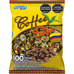 DULCES COFFE STAR AMERICANA X 100UND (2086)