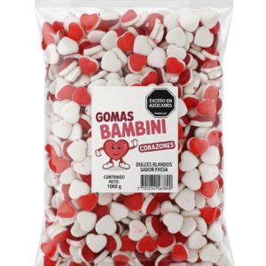 GOMITAS BAMBINI DE CORAZON X 3 KILOS (N7057)