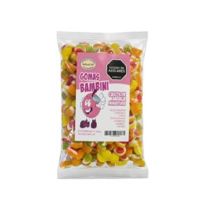 GOMITAS BAMBINI CASCOS DE NARANJA MINI  1KG (263)